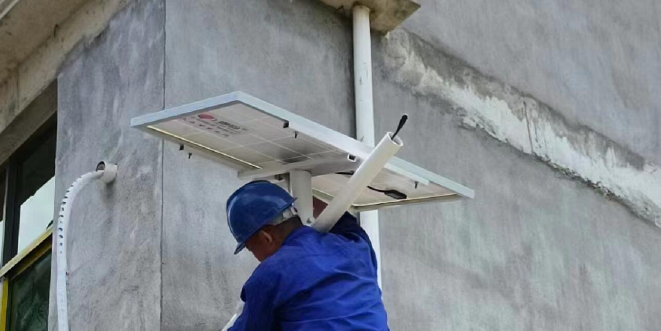 太陽能路燈調試系統工作